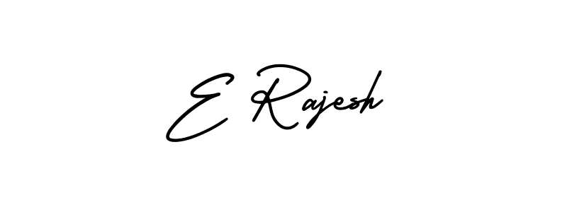 It looks lik you need a new signature style for name E Rajesh. Design unique handwritten (AmerikaSignatureDemo-Regular) signature with our free signature maker in just a few clicks. E Rajesh signature style 3 images and pictures png