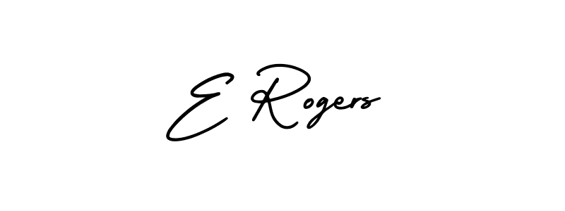 Also we have E Rogers name is the best signature style. Create professional handwritten signature collection using AmerikaSignatureDemo-Regular autograph style. E Rogers signature style 3 images and pictures png