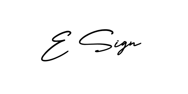 Use a signature maker to create a handwritten signature online. With this signature software, you can design (AmerikaSignatureDemo-Regular) your own signature for name E Sign. E Sign signature style 3 images and pictures png
