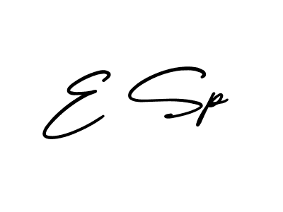 Best and Professional Signature Style for E Sp. AmerikaSignatureDemo-Regular Best Signature Style Collection. E Sp signature style 3 images and pictures png