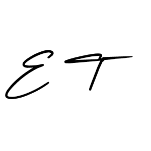 You can use this online signature creator to create a handwritten signature for the name E T. This is the best online autograph maker. E T signature style 3 images and pictures png