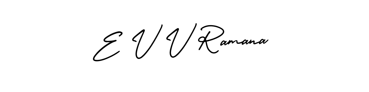 You can use this online signature creator to create a handwritten signature for the name E V V Ramana. This is the best online autograph maker. E V V Ramana signature style 3 images and pictures png