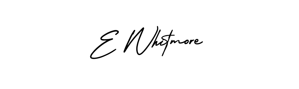 Make a beautiful signature design for name E Whitmore. Use this online signature maker to create a handwritten signature for free. E Whitmore signature style 3 images and pictures png