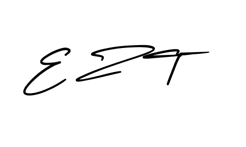 Also we have E Z T name is the best signature style. Create professional handwritten signature collection using AmerikaSignatureDemo-Regular autograph style. E Z T signature style 3 images and pictures png