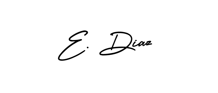 Make a short E. Diaz signature style. Manage your documents anywhere anytime using AmerikaSignatureDemo-Regular. Create and add eSignatures, submit forms, share and send files easily. E. Diaz signature style 3 images and pictures png