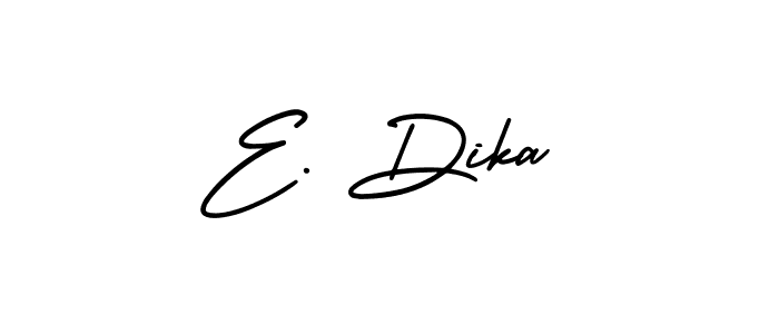 Similarly AmerikaSignatureDemo-Regular is the best handwritten signature design. Signature creator online .You can use it as an online autograph creator for name E. Dika. E. Dika signature style 3 images and pictures png