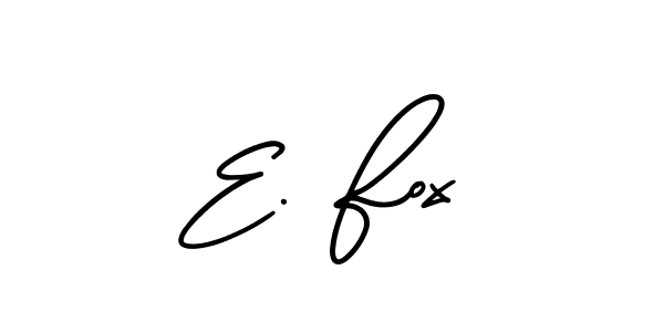 Once you've used our free online signature maker to create your best signature AmerikaSignatureDemo-Regular style, it's time to enjoy all of the benefits that E. Fox name signing documents. E. Fox signature style 3 images and pictures png