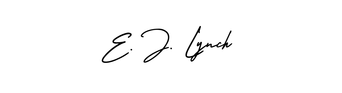 Also we have E. J. Lynch name is the best signature style. Create professional handwritten signature collection using AmerikaSignatureDemo-Regular autograph style. E. J. Lynch signature style 3 images and pictures png