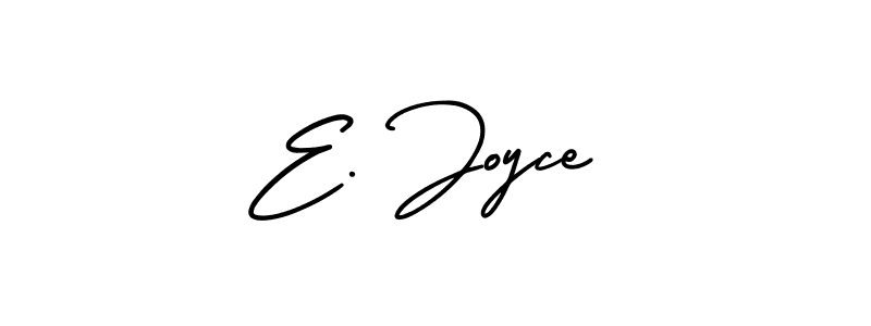This is the best signature style for the E. Joyce name. Also you like these signature font (AmerikaSignatureDemo-Regular). Mix name signature. E. Joyce signature style 3 images and pictures png