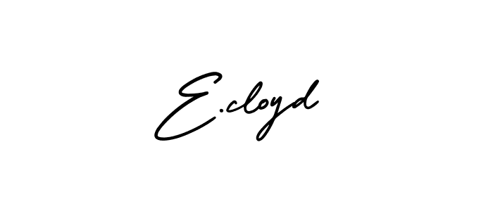 You should practise on your own different ways (AmerikaSignatureDemo-Regular) to write your name (E.cloyd) in signature. don't let someone else do it for you. E.cloyd signature style 3 images and pictures png