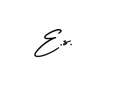 if you are searching for the best signature style for your name E.s.. so please give up your signature search. here we have designed multiple signature styles  using AmerikaSignatureDemo-Regular. E.s. signature style 3 images and pictures png