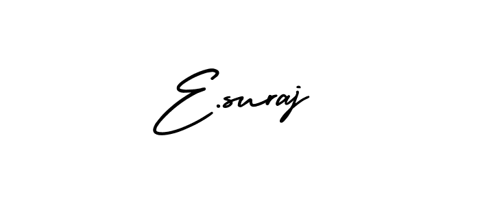 You can use this online signature creator to create a handwritten signature for the name E.suraj. This is the best online autograph maker. E.suraj signature style 3 images and pictures png