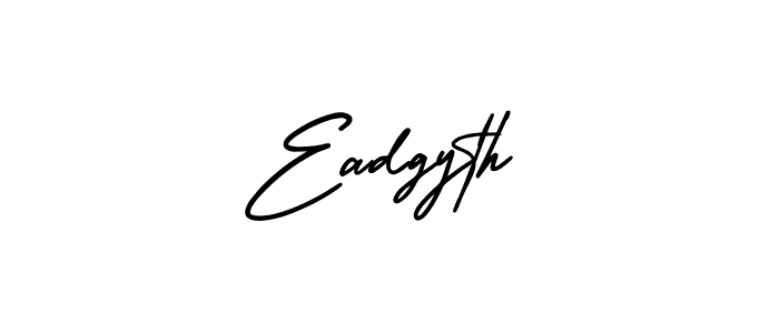 Design your own signature with our free online signature maker. With this signature software, you can create a handwritten (AmerikaSignatureDemo-Regular) signature for name Eadgyth. Eadgyth signature style 3 images and pictures png
