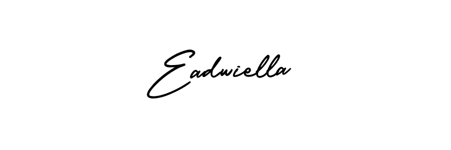 Also You can easily find your signature by using the search form. We will create Eadwiella name handwritten signature images for you free of cost using AmerikaSignatureDemo-Regular sign style. Eadwiella signature style 3 images and pictures png