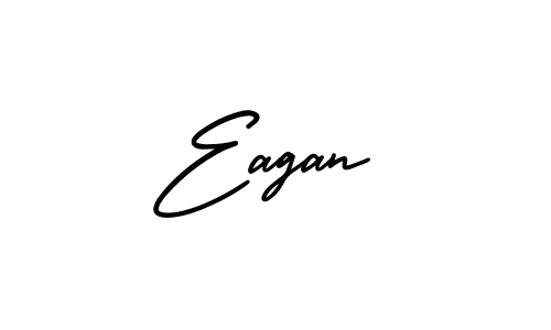 Eagan stylish signature style. Best Handwritten Sign (AmerikaSignatureDemo-Regular) for my name. Handwritten Signature Collection Ideas for my name Eagan. Eagan signature style 3 images and pictures png