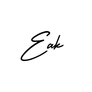 AmerikaSignatureDemo-Regular is a professional signature style that is perfect for those who want to add a touch of class to their signature. It is also a great choice for those who want to make their signature more unique. Get Eak name to fancy signature for free. Eak signature style 3 images and pictures png