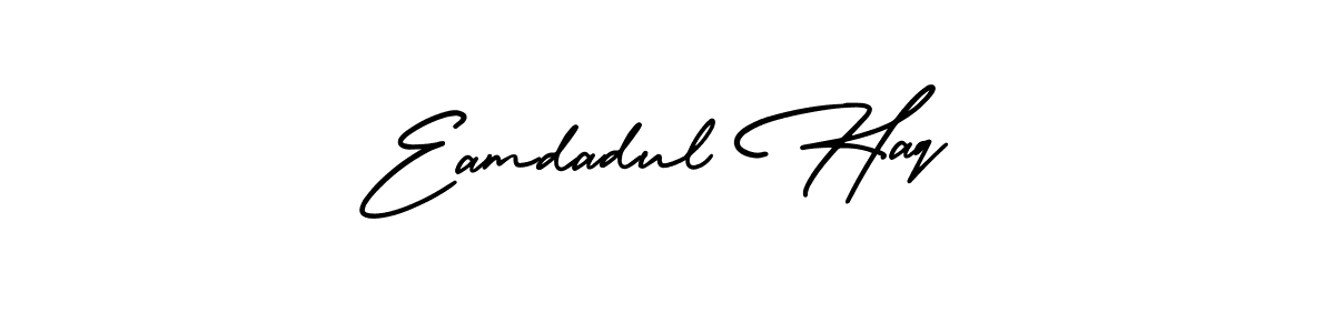 Make a beautiful signature design for name Eamdadul Haq. Use this online signature maker to create a handwritten signature for free. Eamdadul Haq signature style 3 images and pictures png