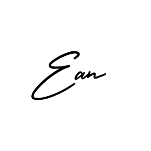 How to make Ean name signature. Use AmerikaSignatureDemo-Regular style for creating short signs online. This is the latest handwritten sign. Ean signature style 3 images and pictures png