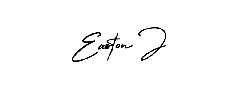 Once you've used our free online signature maker to create your best signature AmerikaSignatureDemo-Regular style, it's time to enjoy all of the benefits that Easton J name signing documents. Easton J signature style 3 images and pictures png
