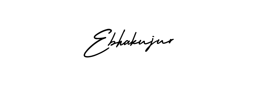 Make a beautiful signature design for name Ebhakujur. With this signature (AmerikaSignatureDemo-Regular) style, you can create a handwritten signature for free. Ebhakujur signature style 3 images and pictures png