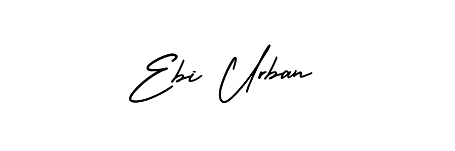 Make a short Ebi Urban signature style. Manage your documents anywhere anytime using AmerikaSignatureDemo-Regular. Create and add eSignatures, submit forms, share and send files easily. Ebi Urban signature style 3 images and pictures png