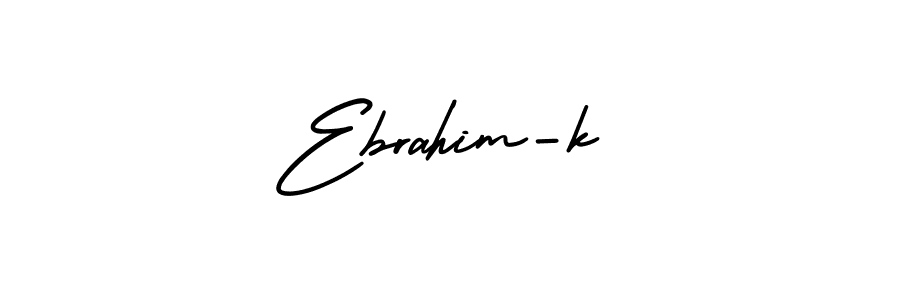 How to Draw Ebrahim-k signature style? AmerikaSignatureDemo-Regular is a latest design signature styles for name Ebrahim-k. Ebrahim-k signature style 3 images and pictures png