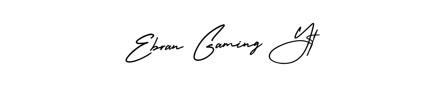 Once you've used our free online signature maker to create your best signature AmerikaSignatureDemo-Regular style, it's time to enjoy all of the benefits that Ebran Gaming Yt name signing documents. Ebran Gaming Yt signature style 3 images and pictures png