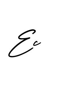 This is the best signature style for the Ec name. Also you like these signature font (AmerikaSignatureDemo-Regular). Mix name signature. Ec signature style 3 images and pictures png