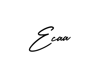 Similarly AmerikaSignatureDemo-Regular is the best handwritten signature design. Signature creator online .You can use it as an online autograph creator for name Ecaa. Ecaa signature style 3 images and pictures png