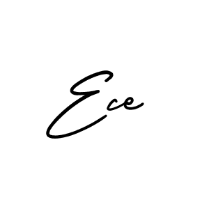 It looks lik you need a new signature style for name Ece. Design unique handwritten (AmerikaSignatureDemo-Regular) signature with our free signature maker in just a few clicks. Ece signature style 3 images and pictures png