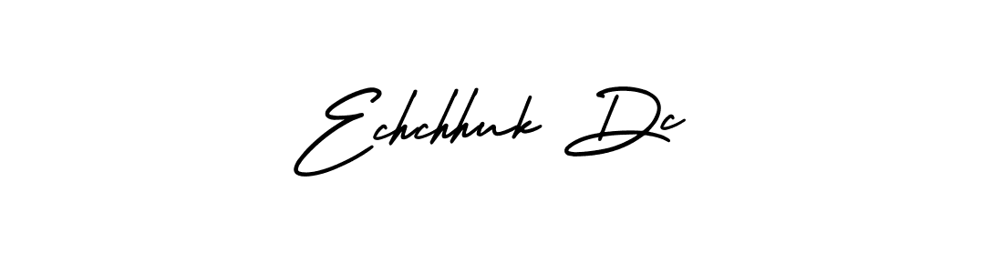 Use a signature maker to create a handwritten signature online. With this signature software, you can design (AmerikaSignatureDemo-Regular) your own signature for name Echchhuk Dc. Echchhuk Dc signature style 3 images and pictures png