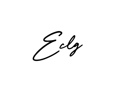 Also we have Eclg name is the best signature style. Create professional handwritten signature collection using AmerikaSignatureDemo-Regular autograph style. Eclg signature style 3 images and pictures png