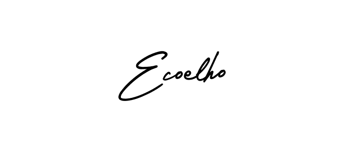 Check out images of Autograph of Ecoelho name. Actor Ecoelho Signature Style. AmerikaSignatureDemo-Regular is a professional sign style online. Ecoelho signature style 3 images and pictures png