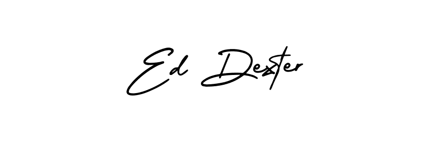AmerikaSignatureDemo-Regular is a professional signature style that is perfect for those who want to add a touch of class to their signature. It is also a great choice for those who want to make their signature more unique. Get Ed Dexter name to fancy signature for free. Ed Dexter signature style 3 images and pictures png