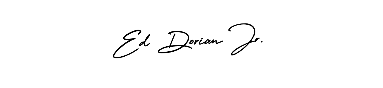 Create a beautiful signature design for name Ed Dorian Jr.. With this signature (AmerikaSignatureDemo-Regular) fonts, you can make a handwritten signature for free. Ed Dorian Jr. signature style 3 images and pictures png