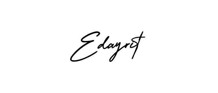 It looks lik you need a new signature style for name Edayrit. Design unique handwritten (AmerikaSignatureDemo-Regular) signature with our free signature maker in just a few clicks. Edayrit signature style 3 images and pictures png