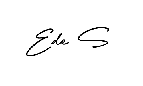 Check out images of Autograph of Ede S name. Actor Ede S Signature Style. AmerikaSignatureDemo-Regular is a professional sign style online. Ede S signature style 3 images and pictures png