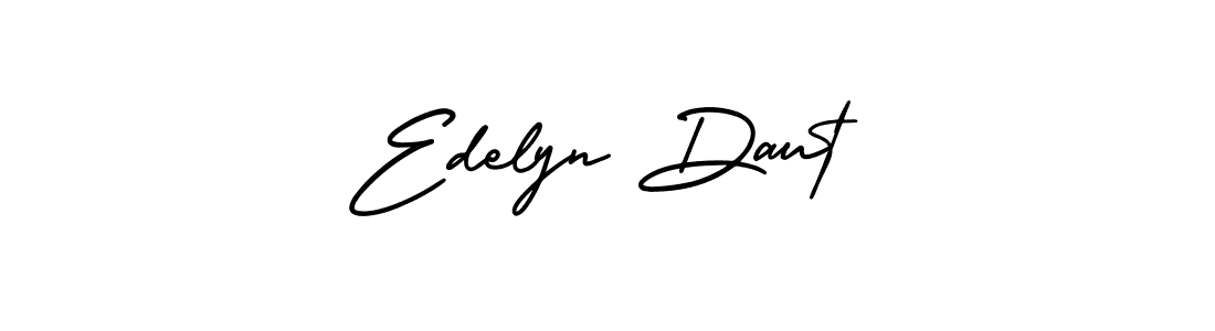 Create a beautiful signature design for name Edelyn Daut. With this signature (AmerikaSignatureDemo-Regular) fonts, you can make a handwritten signature for free. Edelyn Daut signature style 3 images and pictures png