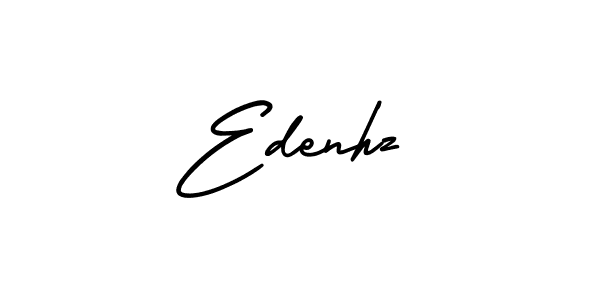 Make a beautiful signature design for name Edenhz. With this signature (AmerikaSignatureDemo-Regular) style, you can create a handwritten signature for free. Edenhz signature style 3 images and pictures png