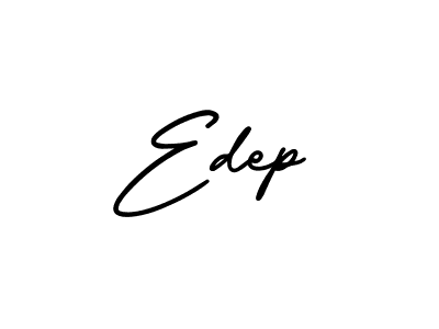 How to make Edep signature? AmerikaSignatureDemo-Regular is a professional autograph style. Create handwritten signature for Edep name. Edep signature style 3 images and pictures png