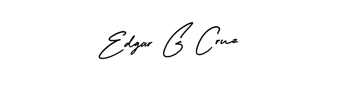 Design your own signature with our free online signature maker. With this signature software, you can create a handwritten (AmerikaSignatureDemo-Regular) signature for name Edgar G Cruz. Edgar G Cruz signature style 3 images and pictures png