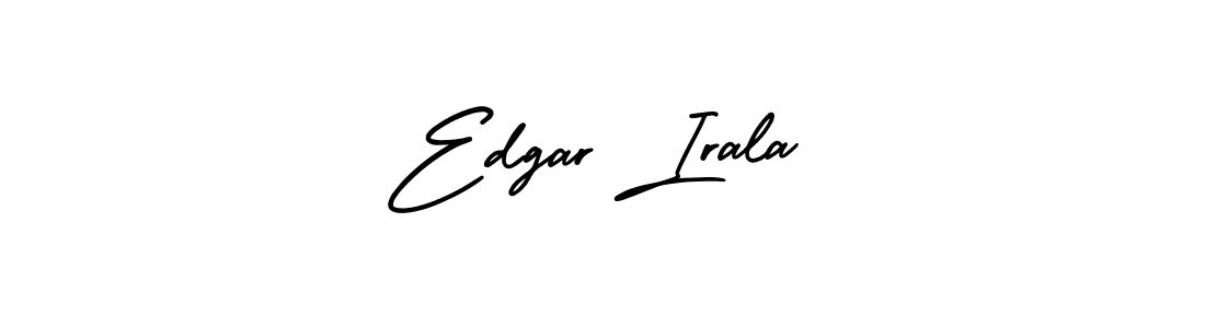 How to Draw Edgar Irala signature style? AmerikaSignatureDemo-Regular is a latest design signature styles for name Edgar Irala. Edgar Irala signature style 3 images and pictures png