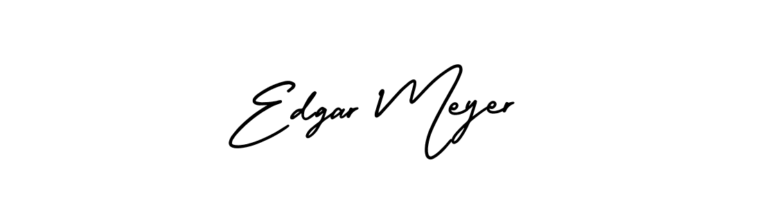 Make a beautiful signature design for name Edgar Meyer. With this signature (AmerikaSignatureDemo-Regular) style, you can create a handwritten signature for free. Edgar Meyer signature style 3 images and pictures png