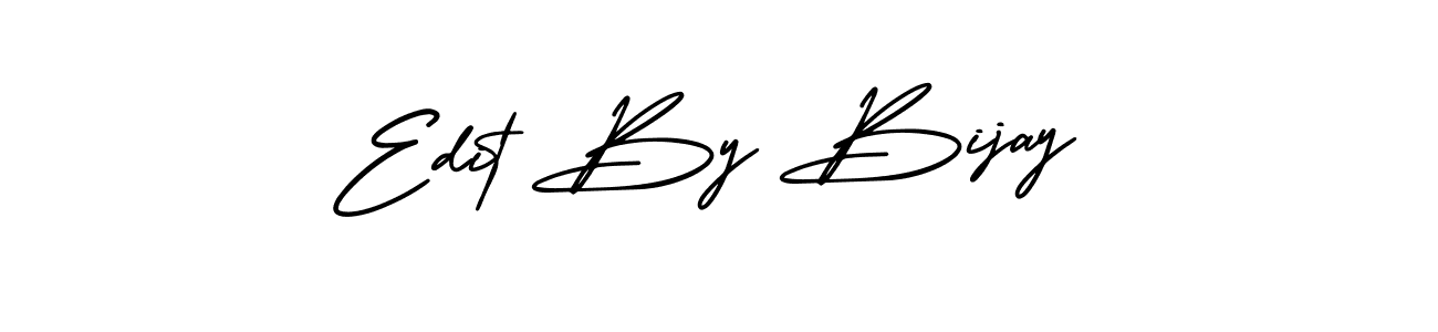 This is the best signature style for the Edit By Bijay name. Also you like these signature font (AmerikaSignatureDemo-Regular). Mix name signature. Edit By Bijay signature style 3 images and pictures png