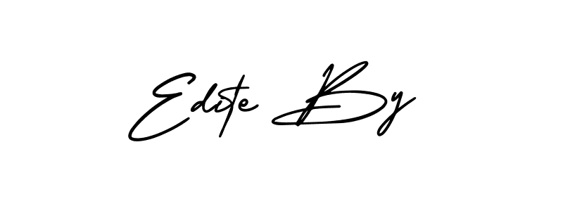 This is the best signature style for the Edite By name. Also you like these signature font (AmerikaSignatureDemo-Regular). Mix name signature. Edite By signature style 3 images and pictures png