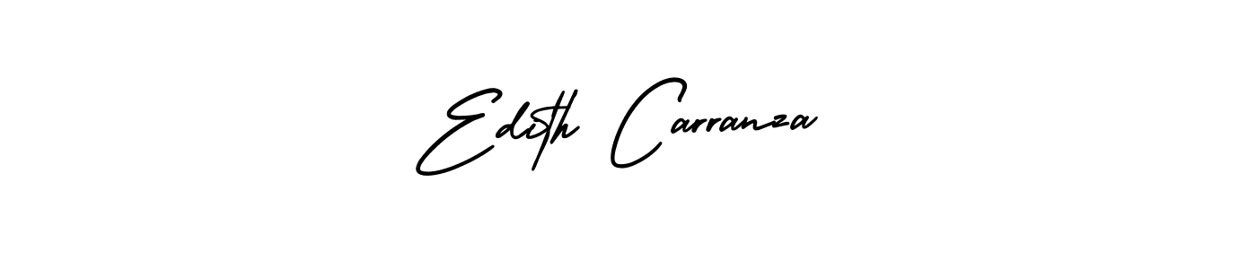 Edith Carranza stylish signature style. Best Handwritten Sign (AmerikaSignatureDemo-Regular) for my name. Handwritten Signature Collection Ideas for my name Edith Carranza. Edith Carranza signature style 3 images and pictures png