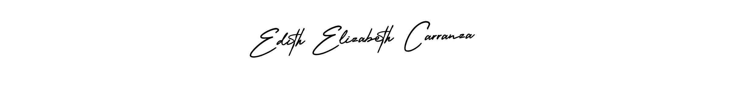 if you are searching for the best signature style for your name Edith Elizabeth Carranza. so please give up your signature search. here we have designed multiple signature styles  using AmerikaSignatureDemo-Regular. Edith Elizabeth Carranza signature style 3 images and pictures png