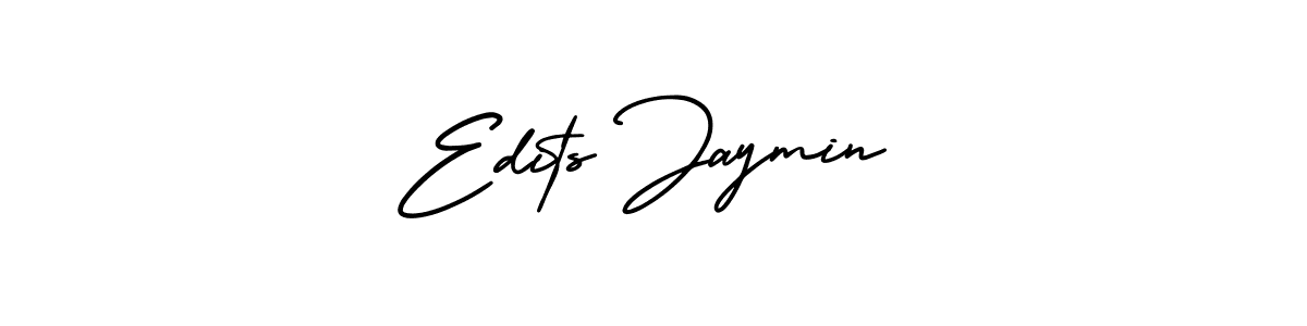 Use a signature maker to create a handwritten signature online. With this signature software, you can design (AmerikaSignatureDemo-Regular) your own signature for name Edits Jaymin. Edits Jaymin signature style 3 images and pictures png