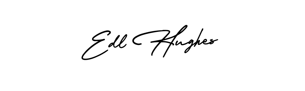 Similarly AmerikaSignatureDemo-Regular is the best handwritten signature design. Signature creator online .You can use it as an online autograph creator for name Edl Hughes. Edl Hughes signature style 3 images and pictures png