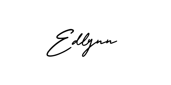 Make a beautiful signature design for name Edlynn. With this signature (AmerikaSignatureDemo-Regular) style, you can create a handwritten signature for free. Edlynn signature style 3 images and pictures png